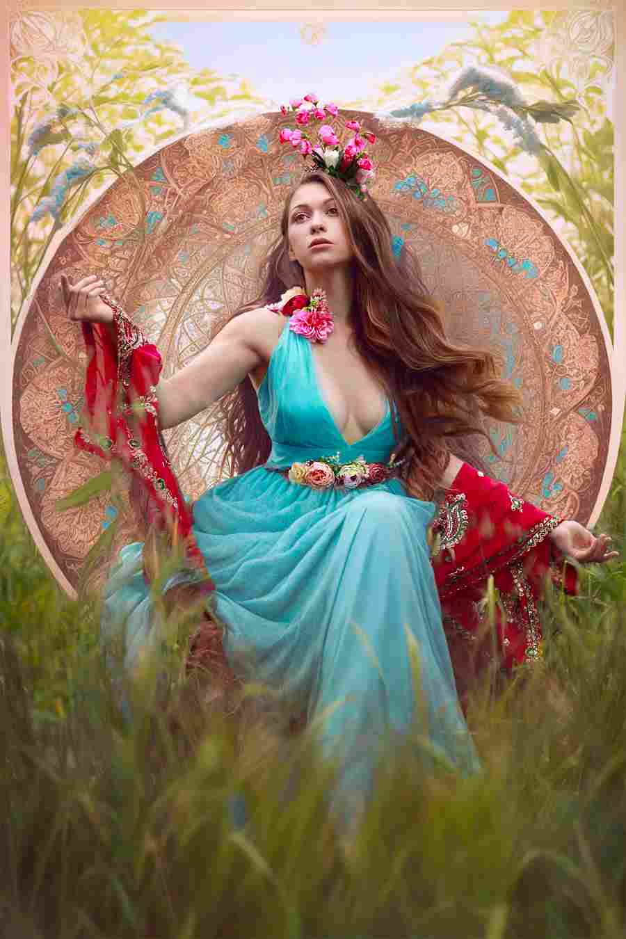 Stylizace poster Alfonse Mucha