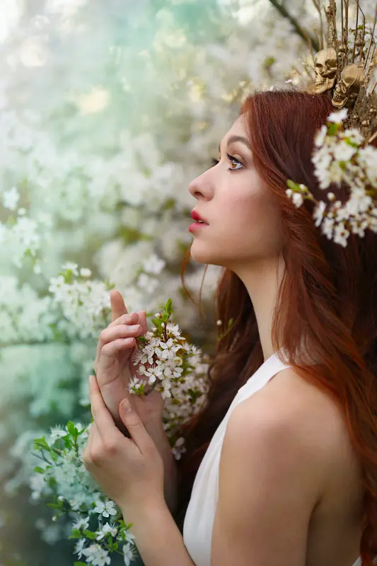 Fine art fotografie - jarní focení