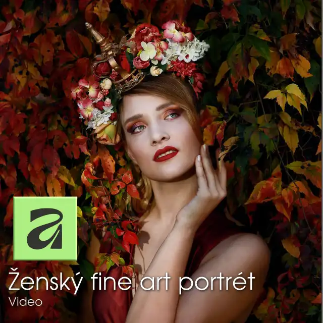 Video retuš - ženský fine art portrét